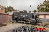 KMR-101 Bachmann USA 0-6-0T Steam Locomotive number 1968 in United States Army Transportation Corps Black livery